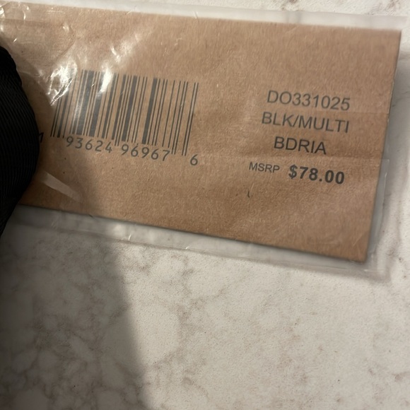 87. Steve Madden Crossbody NWT black, white, grey bag - Picture 3 of 8